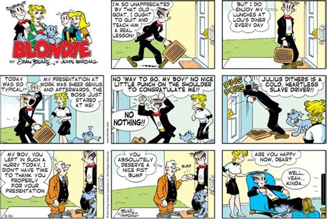 blondie and dagwood comic strips